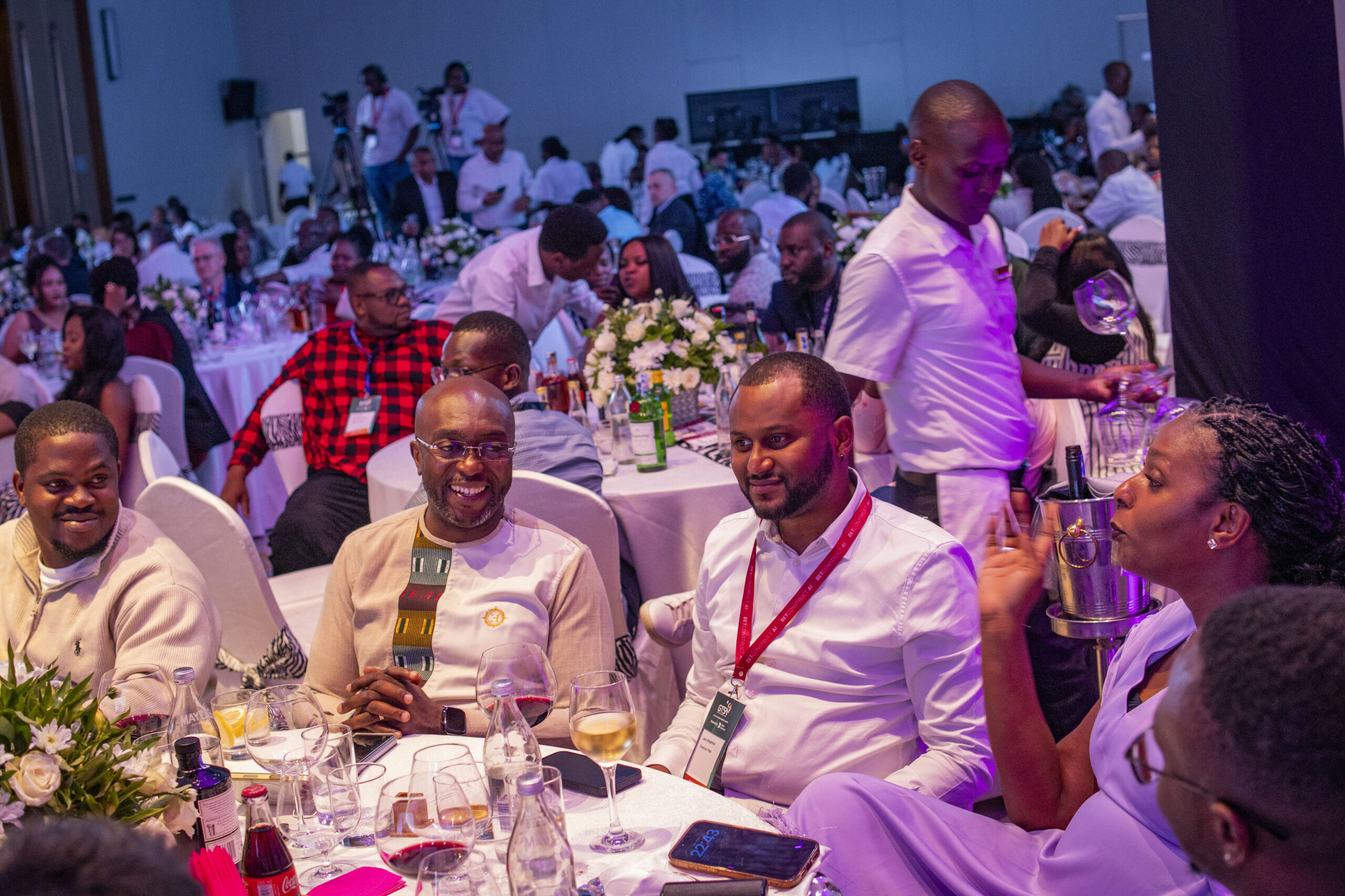 GTSA attendees at a partner dinner